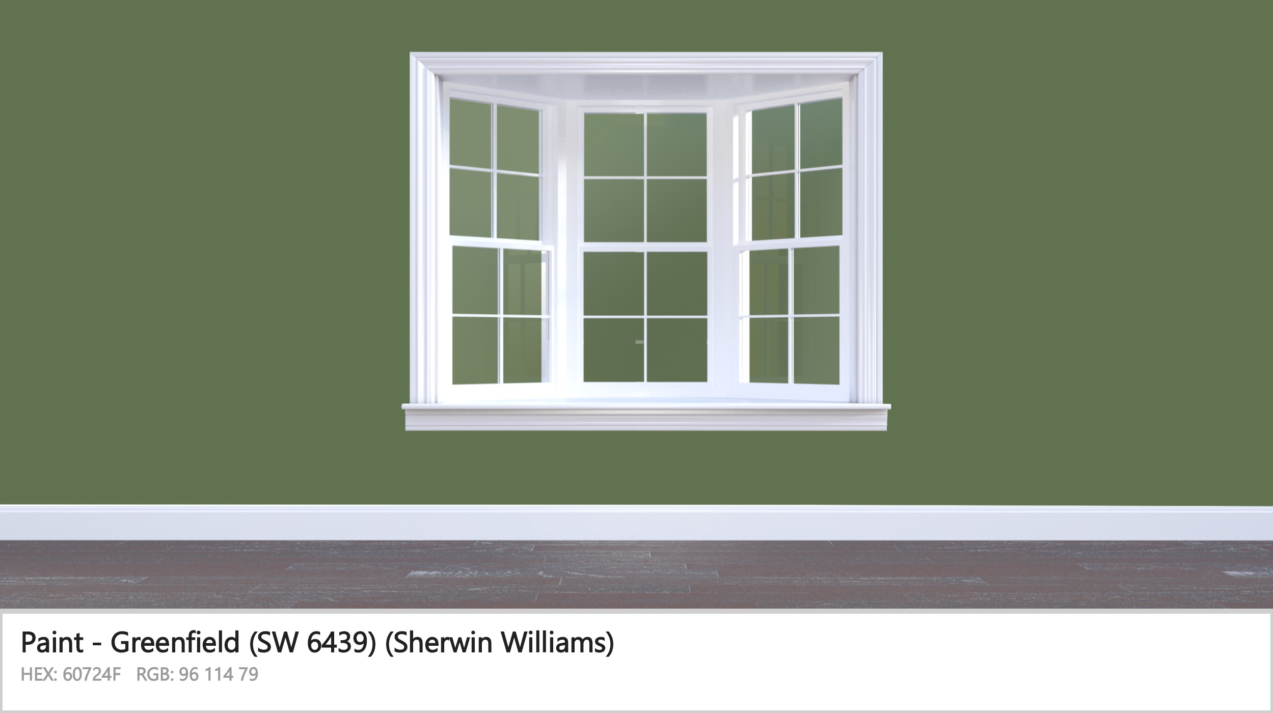 Sherwin Williams Greenfield (SW 6439) Paint color codes, similar paints and colors
