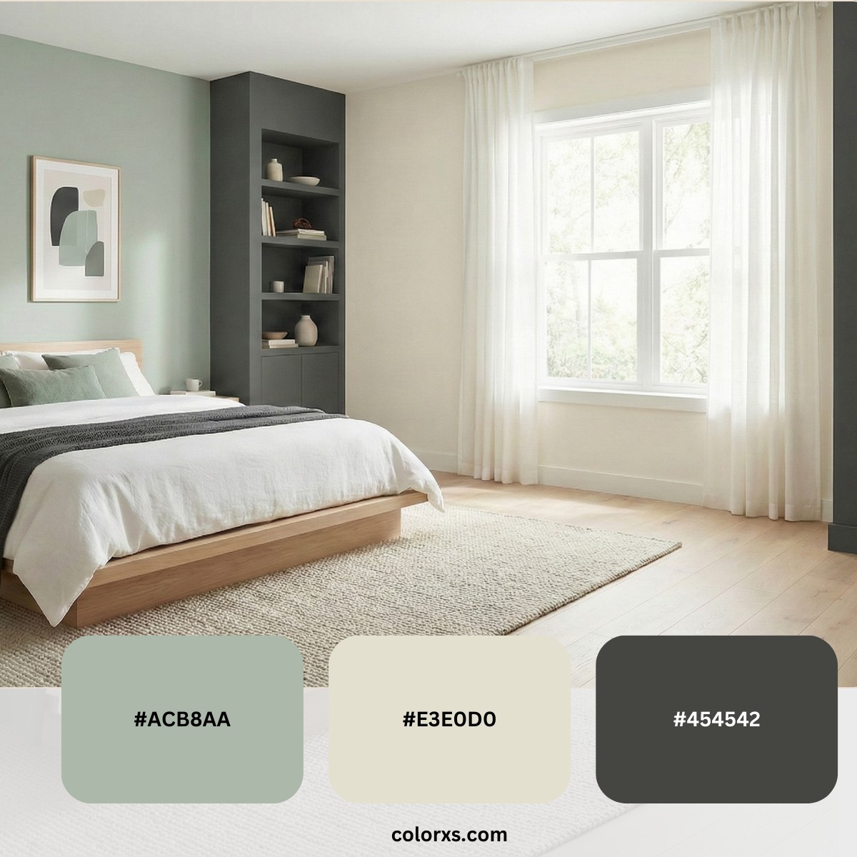 Paint Palette 28 | Bedroom color palette