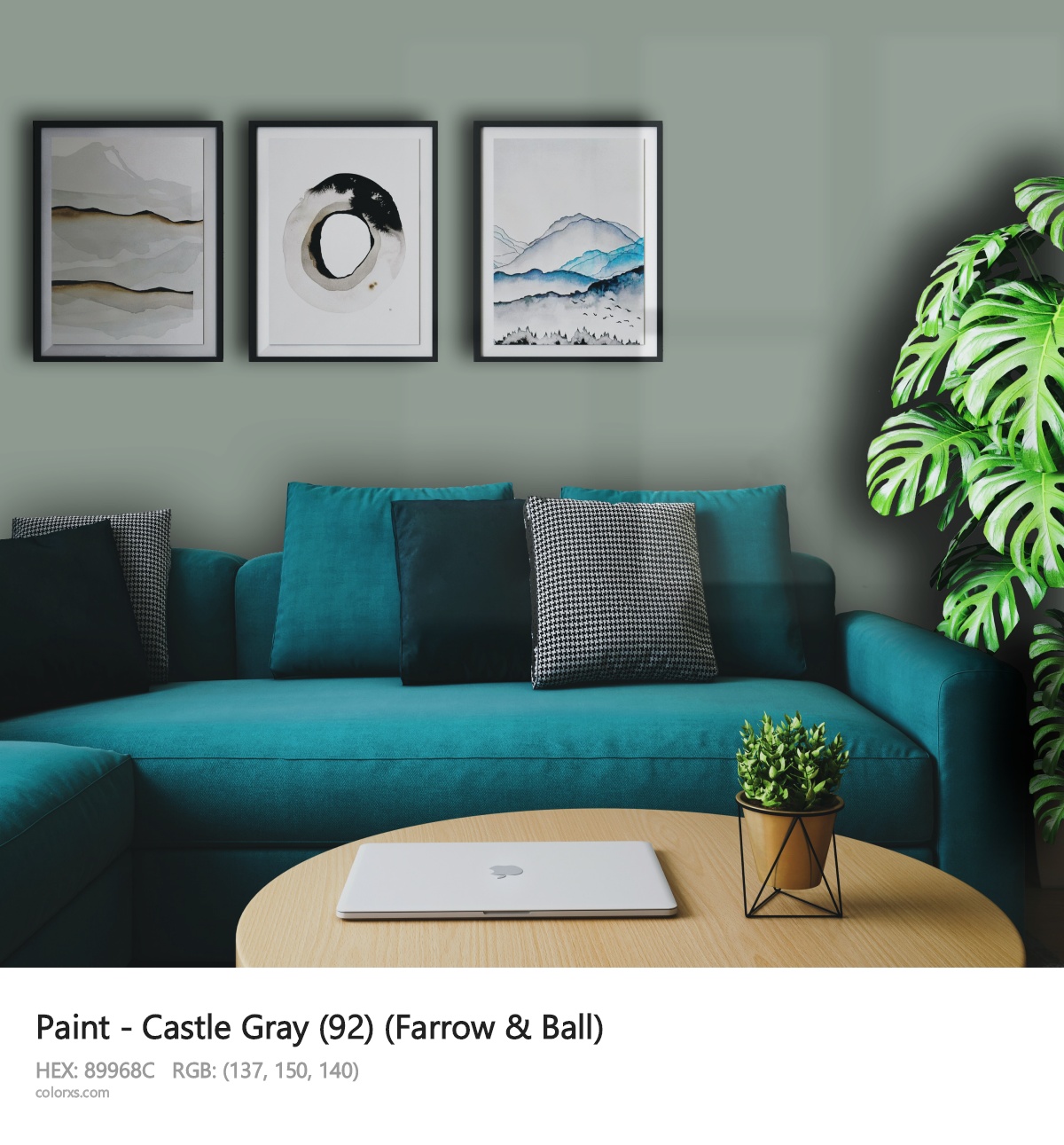 About Castle Gray (92) color - its meaning and example