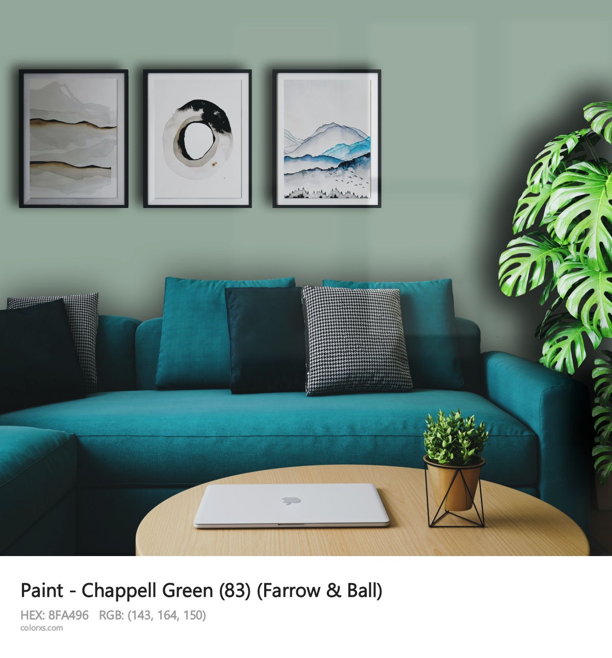 About Chappell Green (83) color - its meaning and example