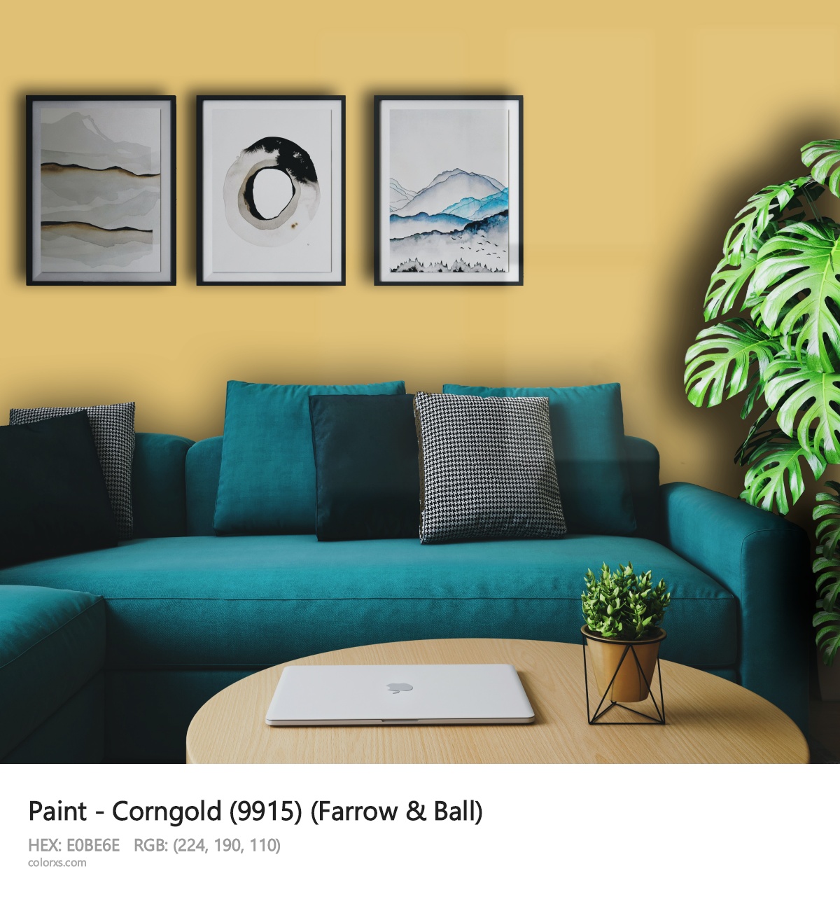 About Corngold (9915) color - its meaning and example
