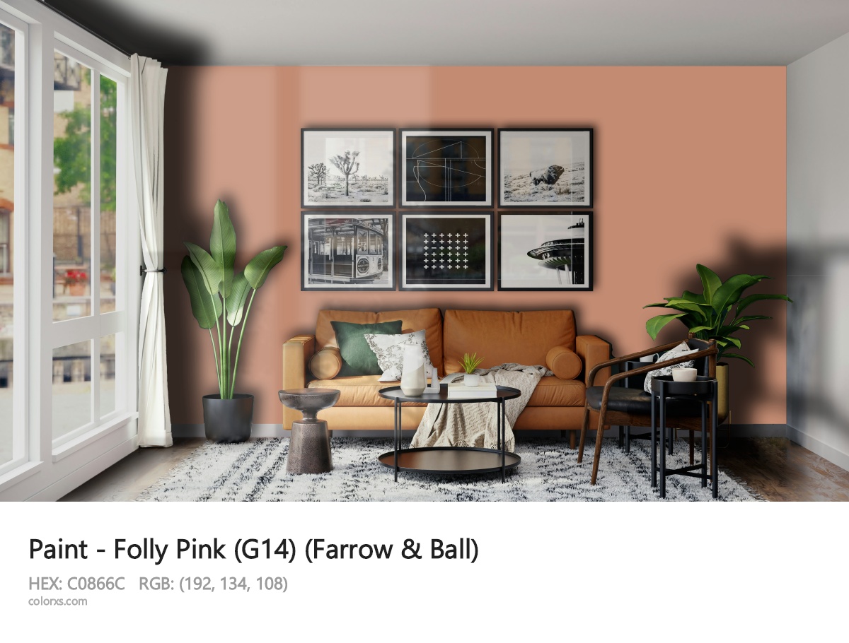 About Folly Pink (G14) color - its meaning and example