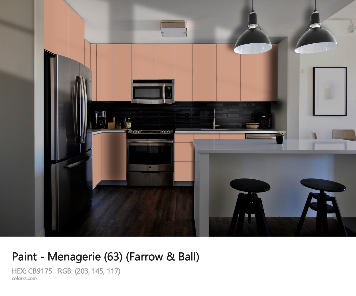Farrow & Ball Menagerie (63) Paint modular kitchen design
