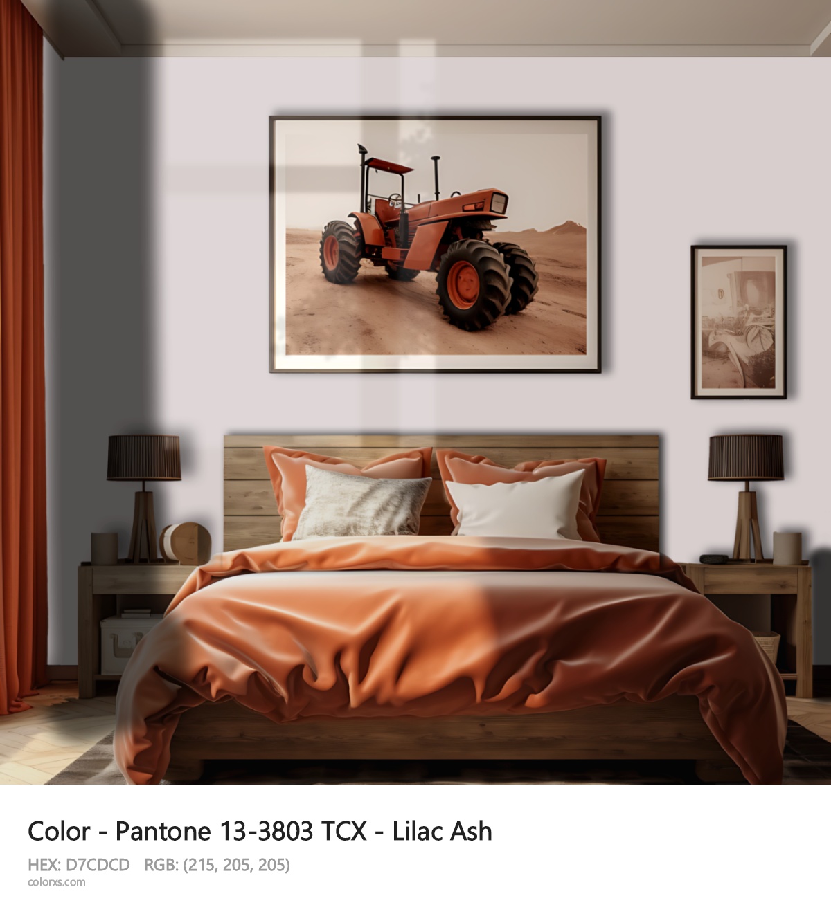 About Pantone 13-3803 TCX - Lilac Ash color - its meaning and example