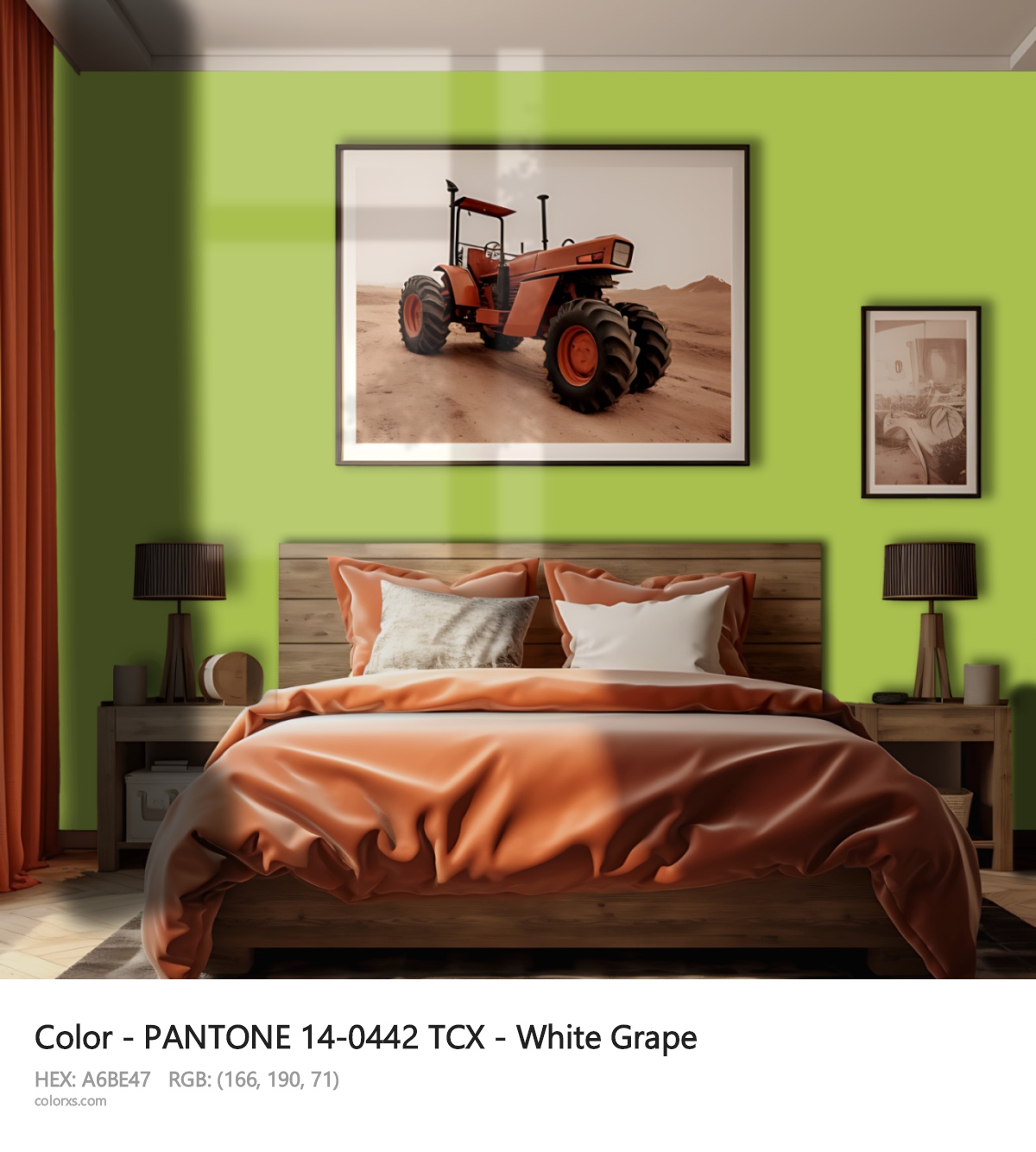 About PANTONE 14-0442 TCX - White Grape color - its meaning and example