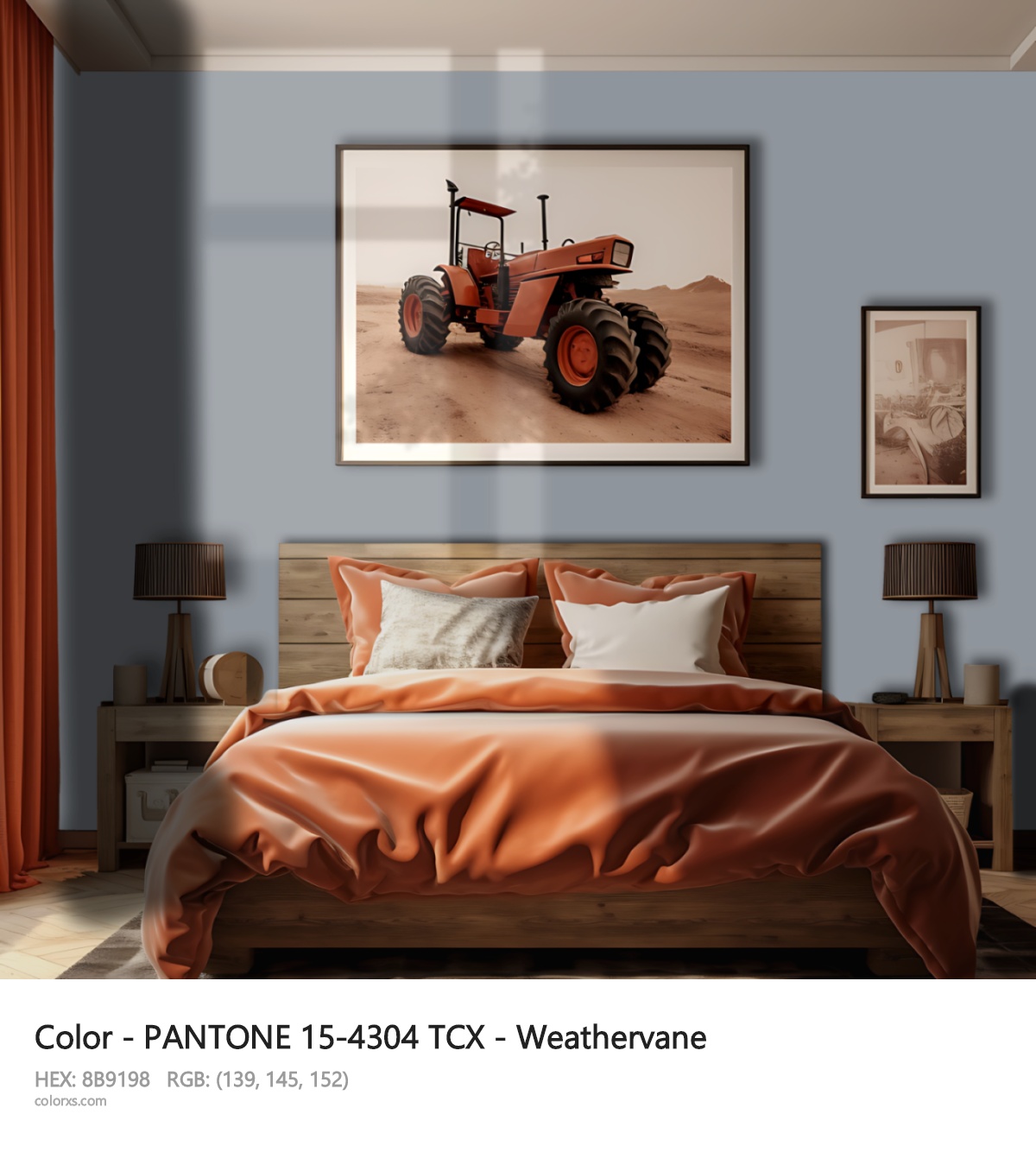 About PANTONE 15-4304 TCX - Weathervane color - its meaning and example