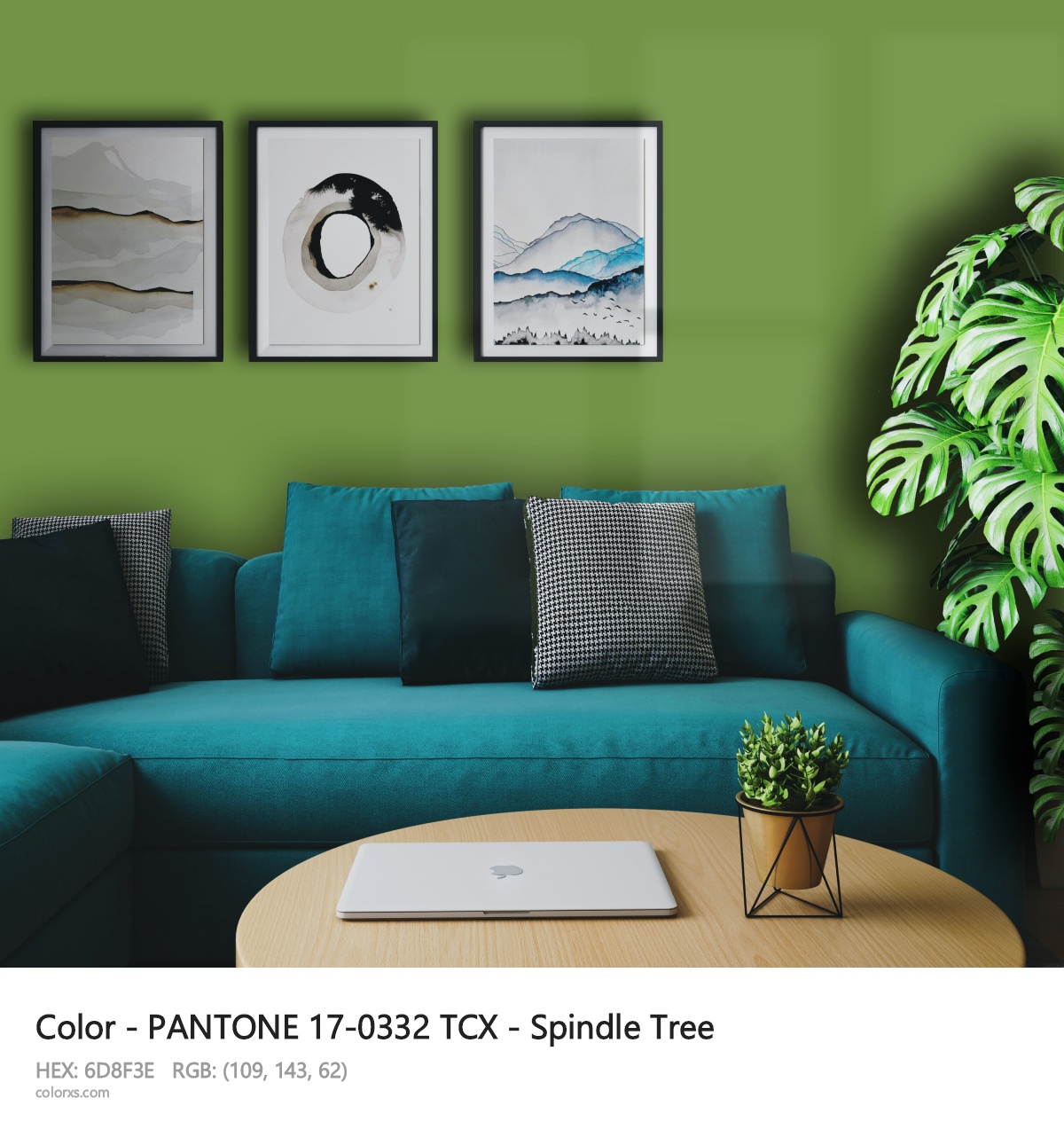 About PANTONE 17-0332 TCX - Spindle Tree color - its meaning and example