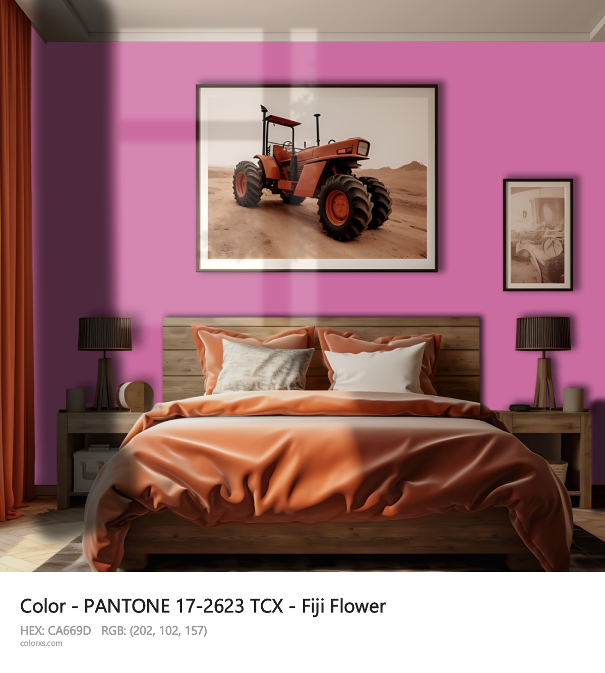 About PANTONE 17-2623 TCX - Fiji Flower color - its meaning and example
