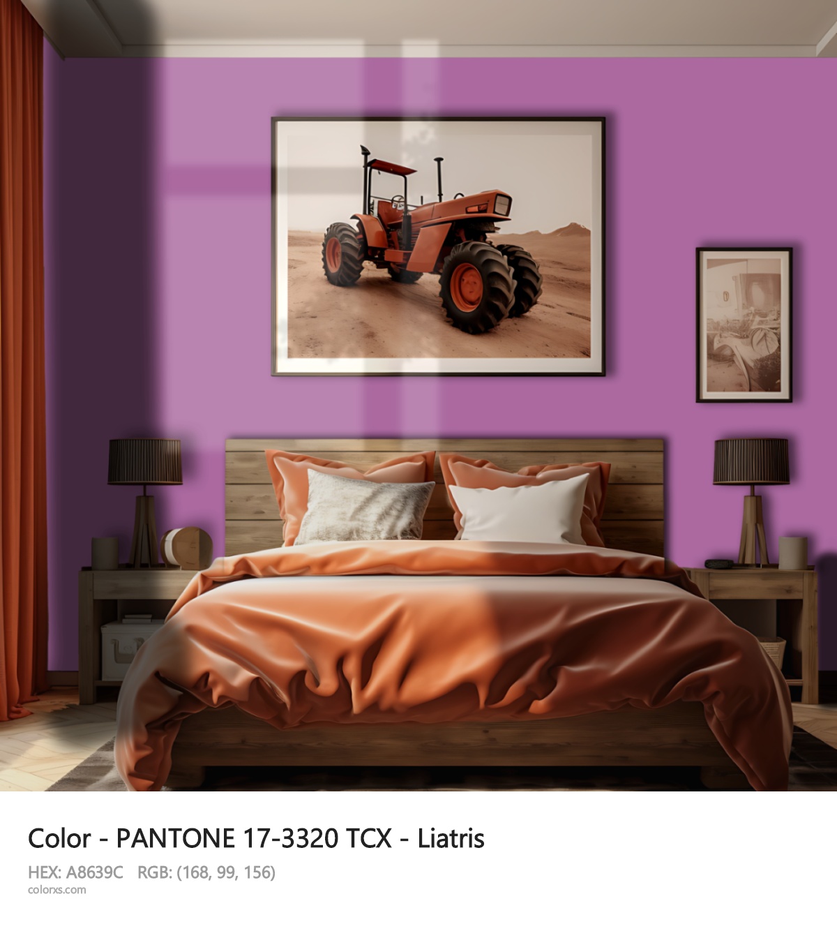 About PANTONE 17-3320 TCX - Liatris color - its meaning and example