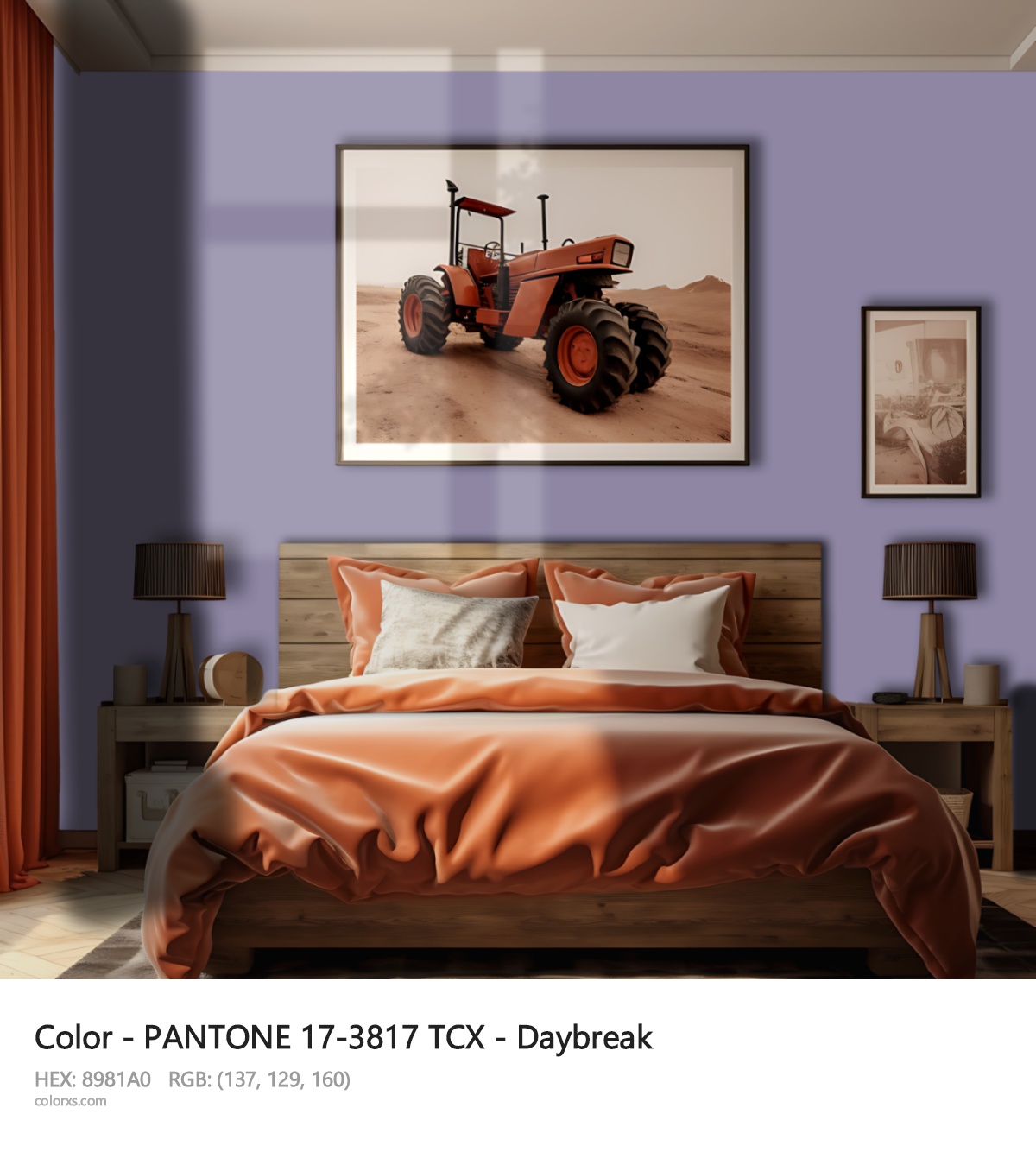 About PANTONE 17-3817 TCX - Daybreak color - its meaning and example