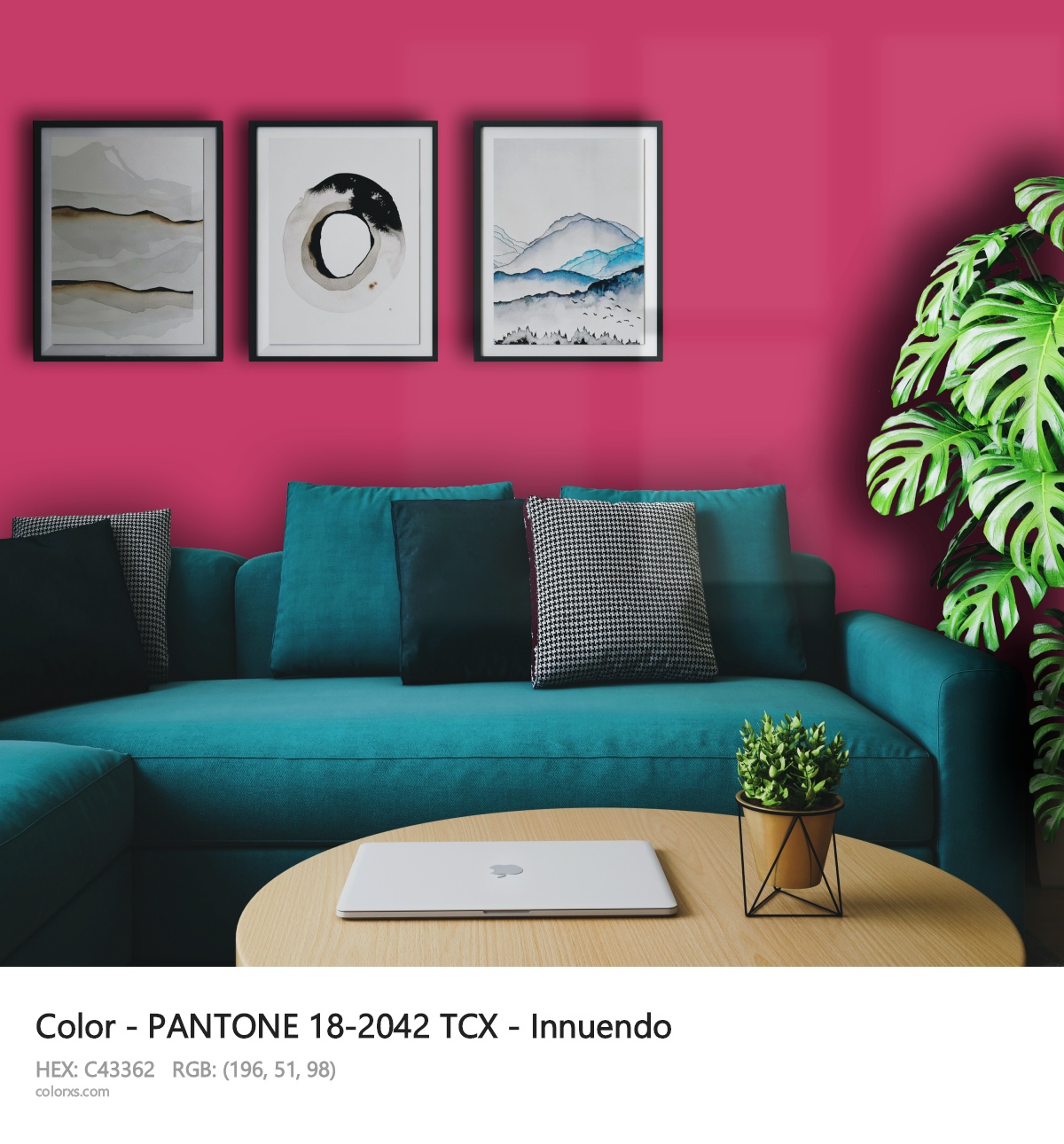 About PANTONE 18-2042 TCX - Innuendo color - its meaning and example