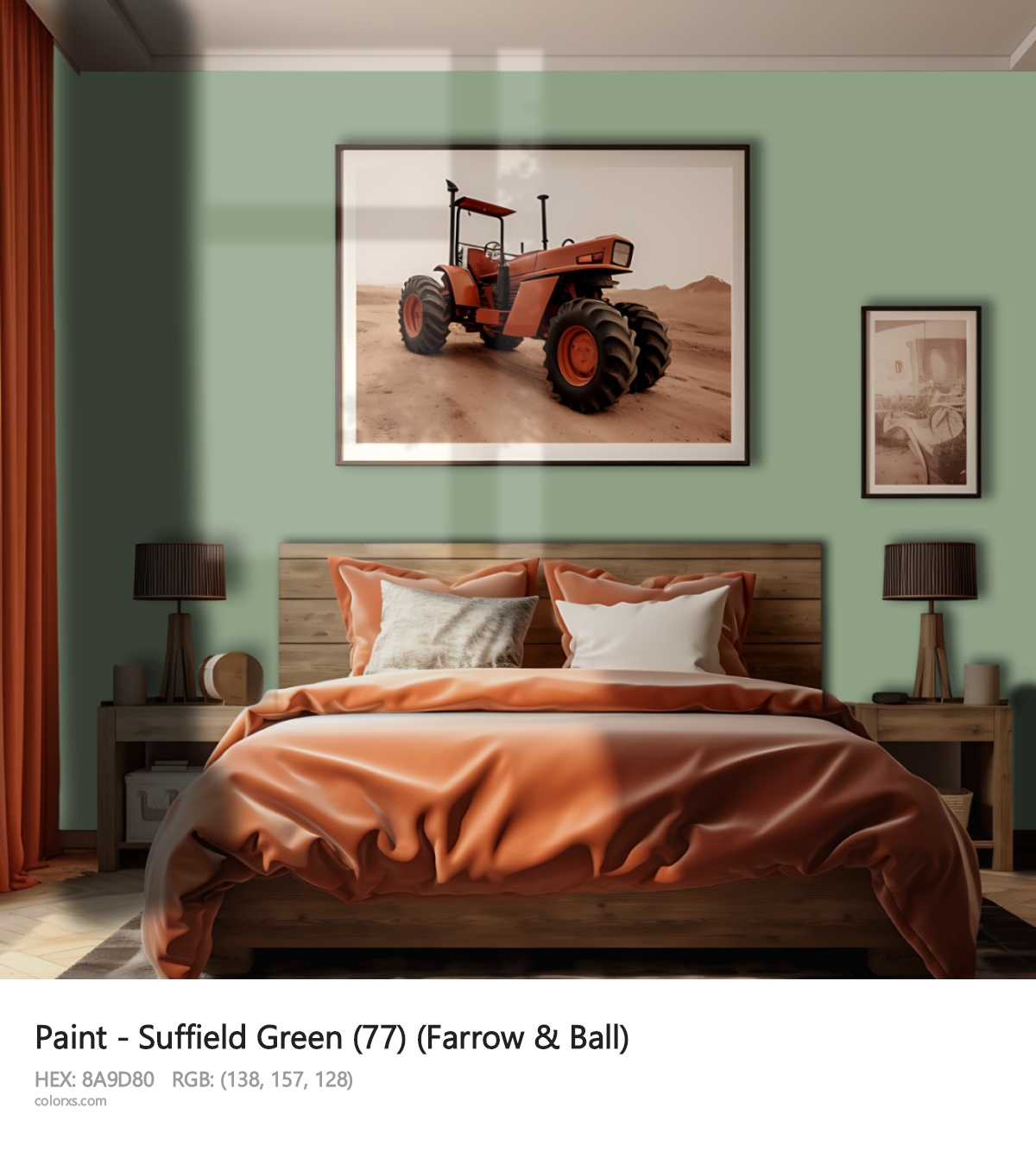 About Suffield Green (77) color - its meaning and example